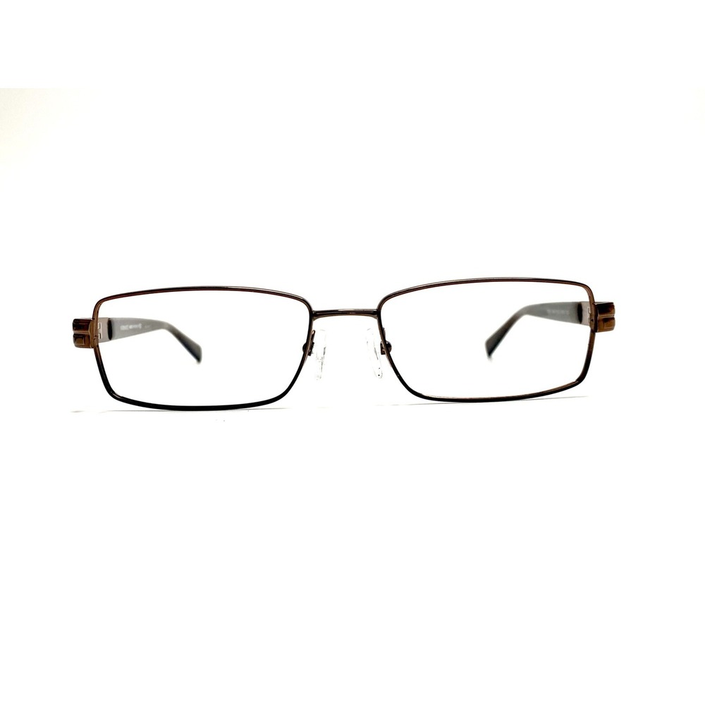 Versace Brown Copper Metal Rectangular Glasses Temples MOD 1064 1136 53 16 135